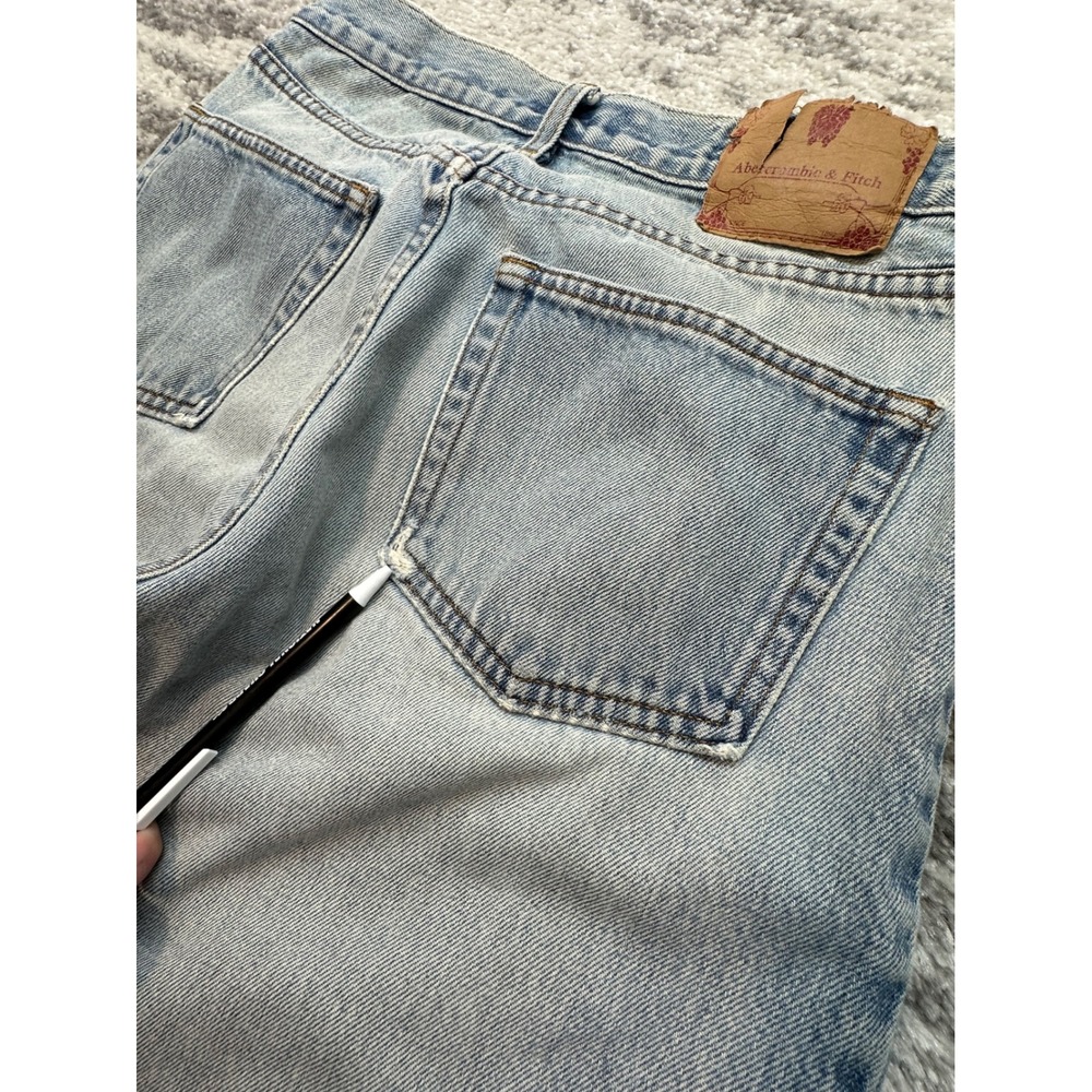 Abercrombie & Fitch Light Blue Flare Jeans - Picture 11 of 13